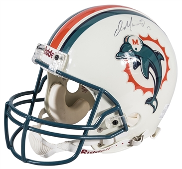 Dan Marino Signed & "13" Inscribed Miami Dolphins Full Size Helmet (Beckett)
